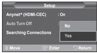 SAMSUNG PS50A550 - Easy Setting - 3