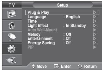 SAMSUNG PS50A550 - Language / Light Effect / Melody / Entertainment / Energy Saving / PIP - 1