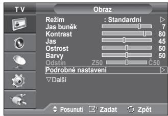 SAMSUNG PS50A550 - Vlastní nastavení kolorimetrického prostoru - 1