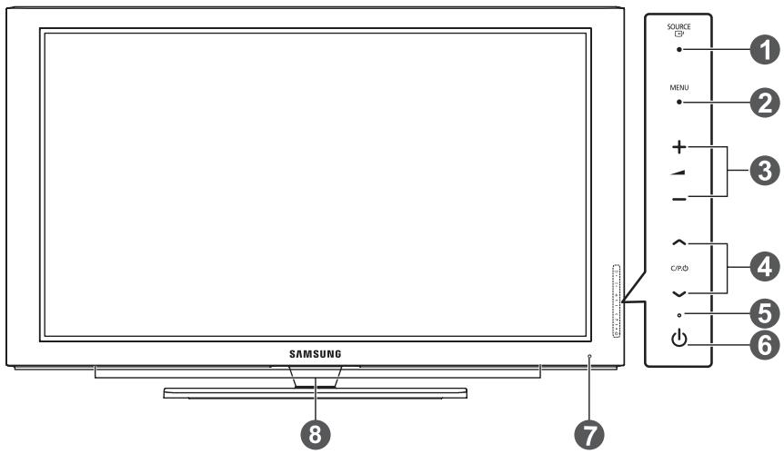 SAMSUNG PS50A550 - Voor-paneel - 1