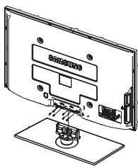 SAMSUNG PS50A550 - Assemblaggio del piedistallo (a seconda del modello) - 1