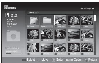 SAMSUNG PS50A550 - UporabaseznamaFOTOGRAFIJ(JPEG) - 2