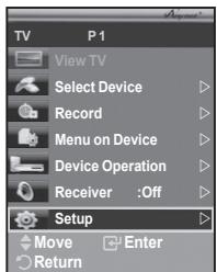 SAMSUNG PS50A550 - Easy Setting - 1