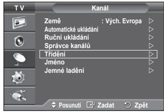 SAMSUNG PS50A550 - Triděni ulożenych kanálu - 1