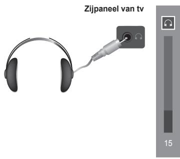 SAMSUNG PS50A550 - De hoofdtelefoon aansluiten (afzonderlijk verkrijgbaar) - 1