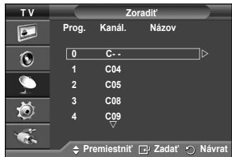 SAMSUNG PS50A550 - Pomocou správca kanálov možete pohodline uzamknút' alebo pridat' kanály. - 2
