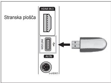 SAMSUNG PS50A550 - Uporaba funkcjije WISELINK - 1