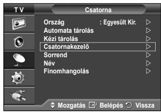 SAMSUNG PS50A550 - Csatornák zárolása - 1