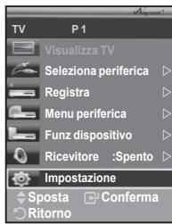 SAMSUNG PS50A550 - Impostazioni rapide - 1