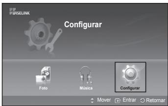 SAMSUNG PS50A550 - Utilizar o Menu Configurar - 1