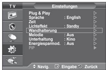 SAMSUNG PS50A550 - Abspeichern der Position - 1