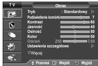 SAMSUNG PS50A550 - Korzystanie z menu - 1