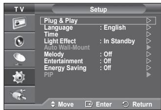 SAMSUNG PS50A550 - Easy Setting - 2