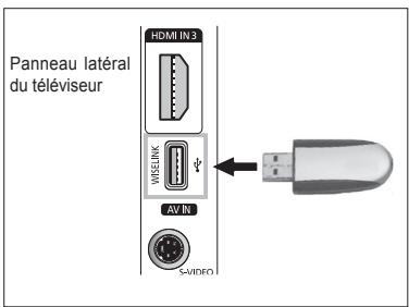 SAMSUNG PS50A550 - Utilisation de la fonction wiselink - 1