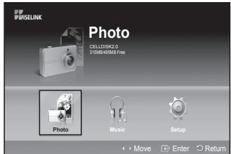 SAMSUNG PS50A550 - Using the WISELINK Menu - 3