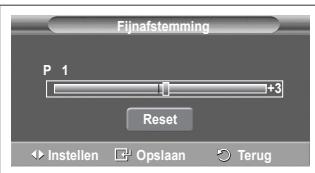 SAMSUNG PS50A550 - Kanalen nauwkeurig afstemmen - 2