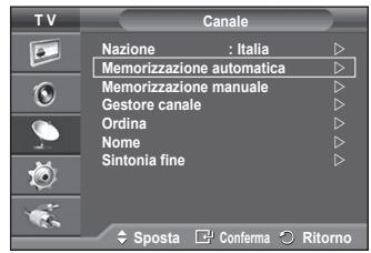 SAMSUNG PS50A550 - Memorizzazione automatica dei canali - 2