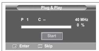 SAMSUNG PS50A550 - Plug & Play Feature - 6
