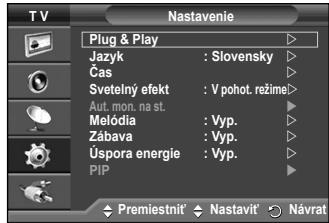SAMSUNG PS50A550 - Jazyk / Svetelný efekt / Melódia / Zábava / Üspora energia / Obraz v obraze - 1