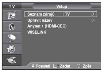 SAMSUNG PS50A550 - Zobrazení externích zdrojù signálu - 1