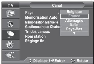 SAMSUNG PS50A550 - Mémorisation automatique des canaux - 1