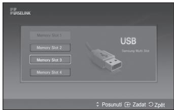 SAMSUNG PS50A550 - Používáni nabídky WISELINK - 2