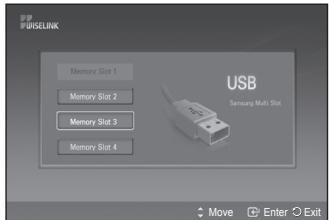 SAMSUNG PS50A550 - Using the WISELINK Menu - 2