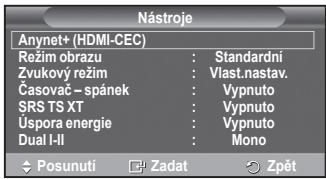 SAMSUNG PS50A550 - Nastavení systému Anynet+ - 4