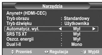 SAMSUNG PS50A550 - Automatyczne wylaczenia zasilania - 3