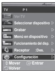 SAMSUNG PS50A550 - Configuración sencilla - 1