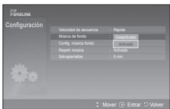 SAMSUNG PS50A550 - Música de fondo: - 1