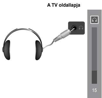 SAMSUNG PS50A550 - (Külön kapható) fejhallgató csatlakoztatása - 1