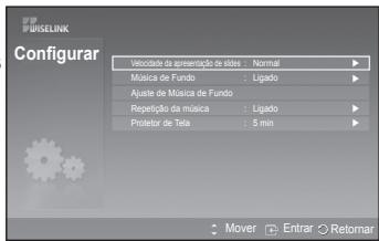 SAMSUNG PS50A550 - Utilizar o Menu Configurar - 2