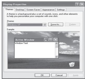SAMSUNG PS50A550 - Configuration de votre logiciel PC (basée sur windows XP) - 1