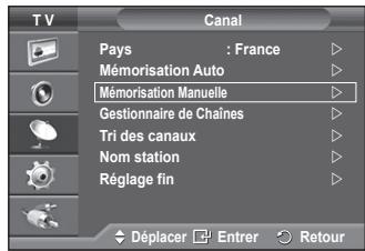 SAMSUNG PS50A550 - Mémorisation automatique des canaux - 4