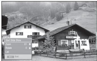 SAMSUNG PS50A550 - Uporaba menija Option (Možnost) - 1
