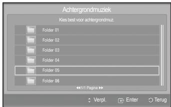 SAMSUNG PS50A550 - Installingen acheftergrundmuziek: - 5