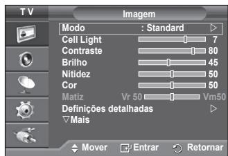 SAMSUNG PS50A550 - O tevisor tem various opções de definção que permitem controlar a qualida de imagem. - 1