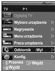 SAMSUNG PS50A550 - Śluchanie przy czem odbiornik - 1