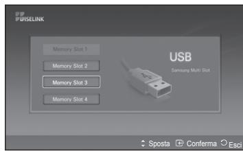 SAMSUNG PS50A550 - Uso del menu WISELINK - 2