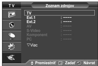 SAMSUNG PS50A550 - Zobrazenie externych zdrojov signalu - 2