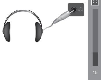 SAMSUNG PS50A550 - Collegamento delle cuffie (vendute separatamente) - 1