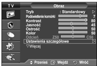 SAMSUNG PS50A550 - Dostosowywanie przyestrzeni kolorów - 1