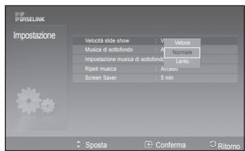 SAMSUNG PS50A550 - Uso del menu Impostazione - 3