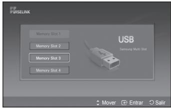 SAMSUNG PS50A550 - Uso de la referencia WISELINK - 3