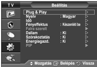 SAMSUNG PS50A550 - Ha vissza kivanja allitani ezt a funkciot ... - 2