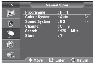 SAMSUNG PS50A550 - Channel mode - 2