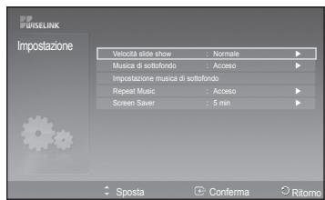 SAMSUNG PS50A550 - Uso del menu Impostazione - 2