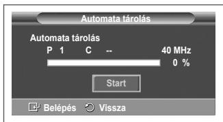 SAMSUNG PS50A550 - Csatornák automatikus tárolása - 3