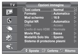 SAMSUNG PS50A550 - Opzioni imagine - 2